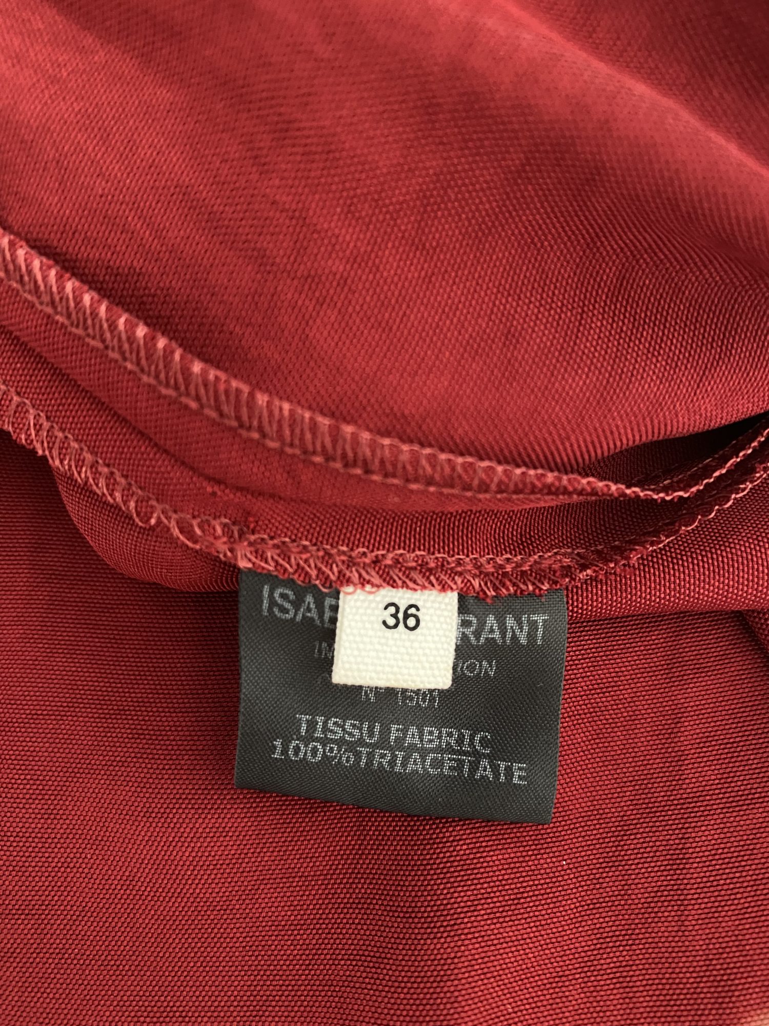 Isabel Marant Etoile Red Pleated Mini Skirt – StyleSwap