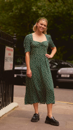 Reformation shop matin dress