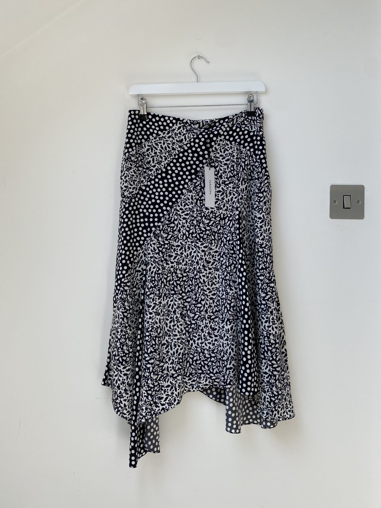 Nason Asymmetrical Midi Skirt – StyleSwap