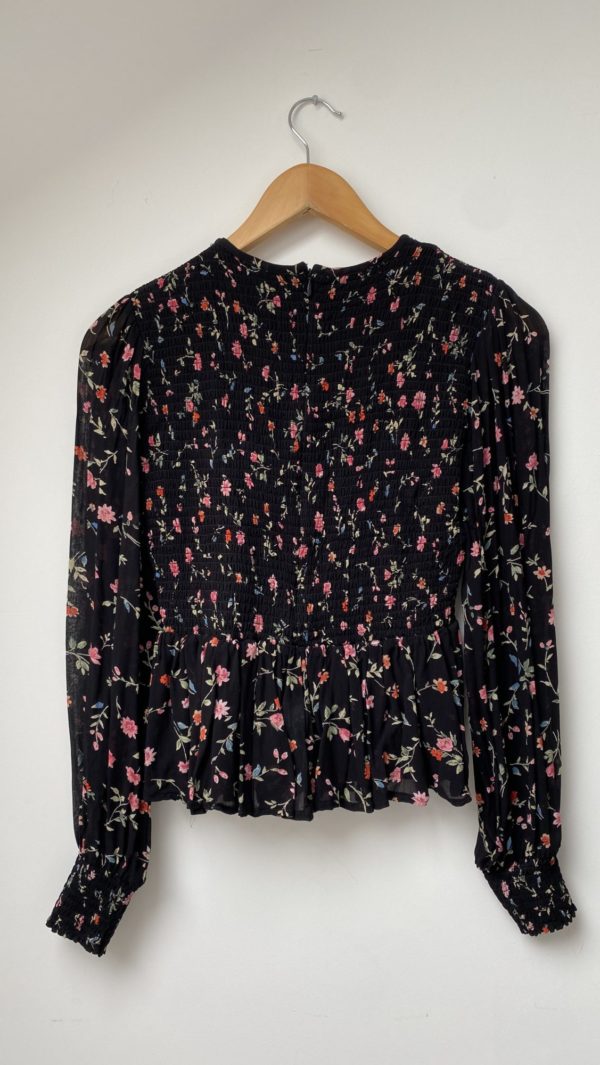 floral blouse