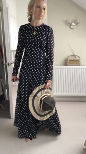 Stine Goya Polkadot Maxi Dress