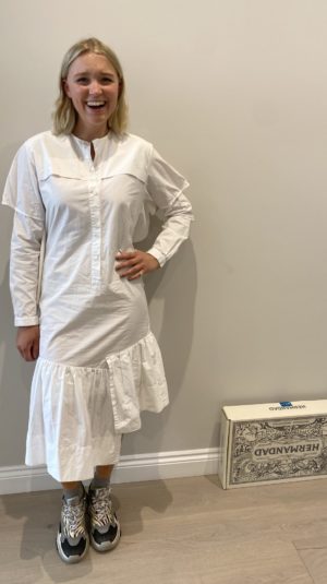 Eudon Choi White Cotton Dress