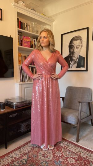 Emilio Pucci Pink Sequin Dress