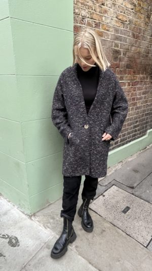 Isabel Marant Étoile Flecked Wool Coat