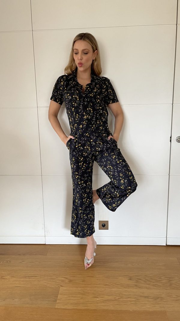 BelstaffMiniFloralPrintJumpsuit