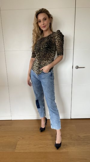 Isabel Marant Leopard Print Top