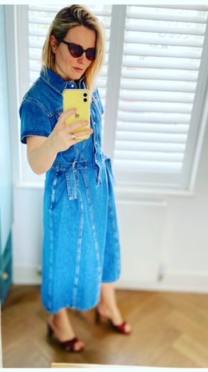 MSGM Denim Dress