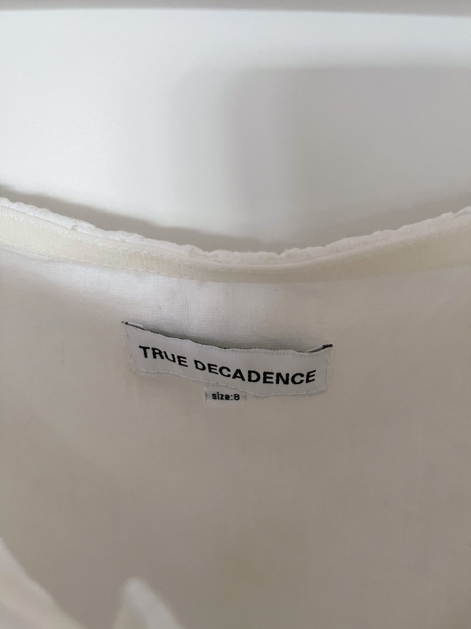 True Decadence White Broderie Anglaise Maxi Dress – StyleSwap