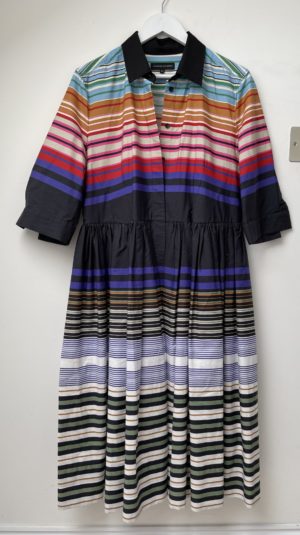 Jonathan Saunders Multicoloured Button Up Maxi Dress