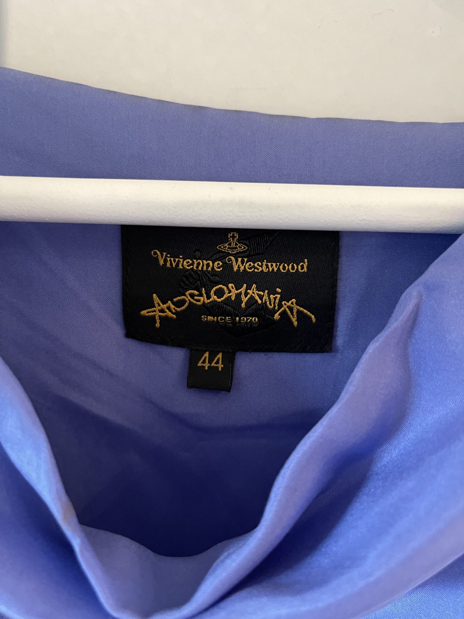 Vivienne Westwood Anglomania Hebo Top In Blue – StyleSwap
