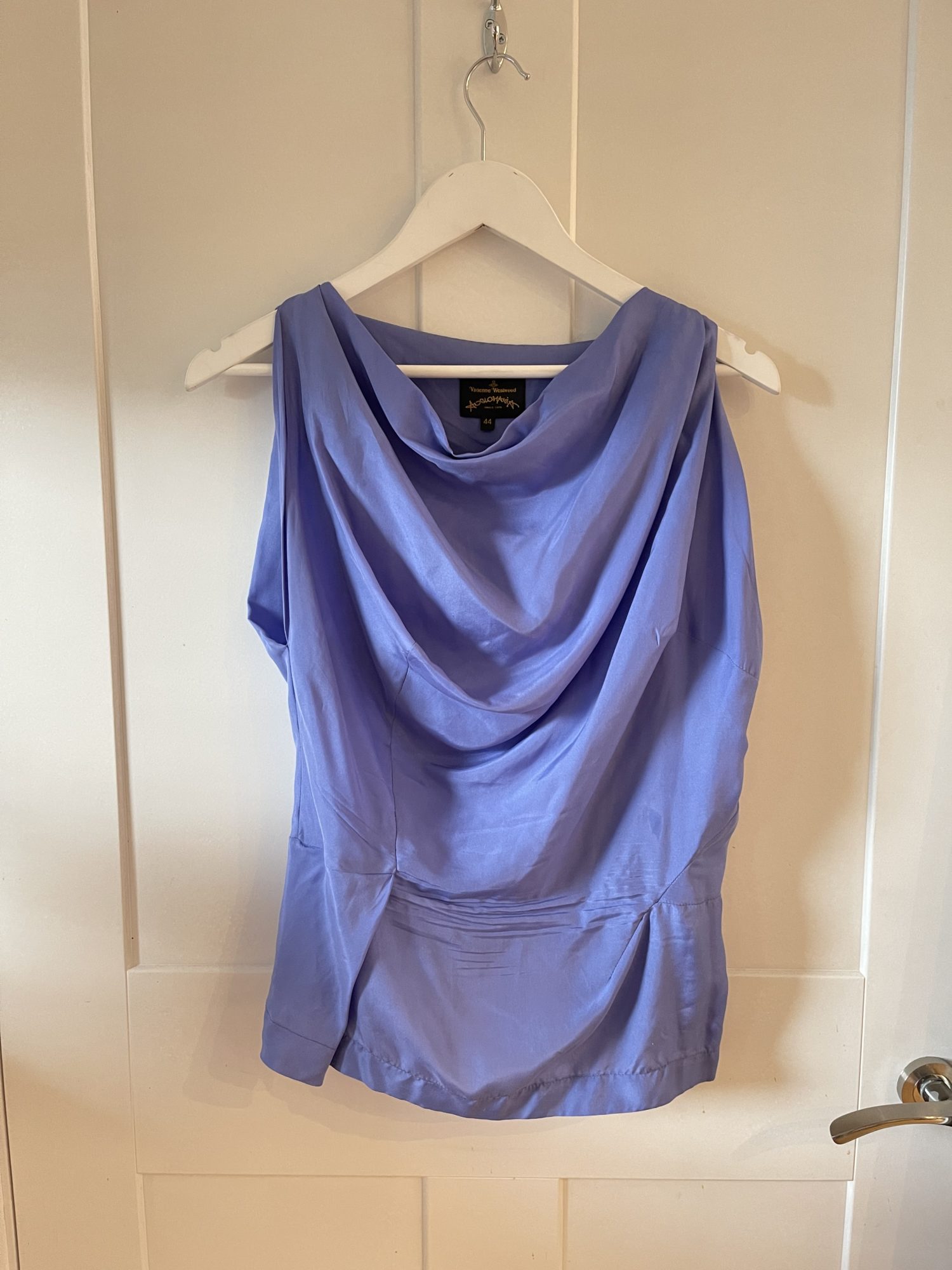 Vivienne Westwood Anglomania Hebo Top In Blue – StyleSwap