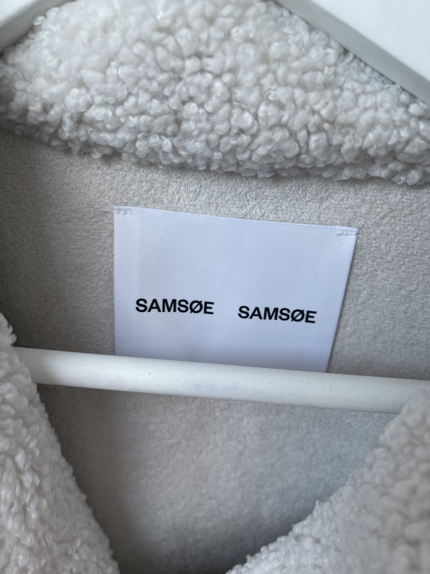 Samsoe Samsoe Diora Long Sleeve Fleece Jacket – StyleSwap