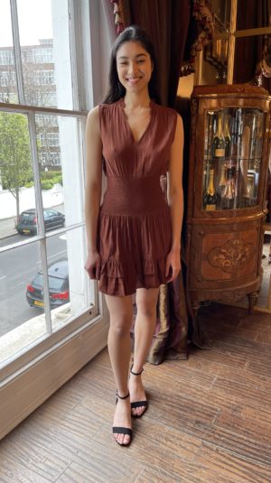 Claudie Pierlot Brown Mini Dress