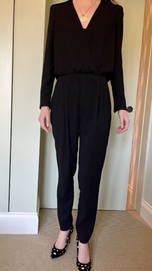 By Malene Birger Black Long Sleeved Jumpsuit