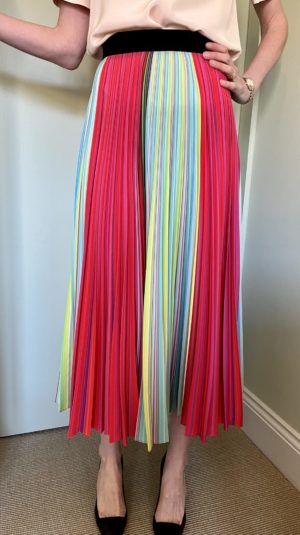 Mary Katrantzou Multicoloured Midi Pleated Skirt