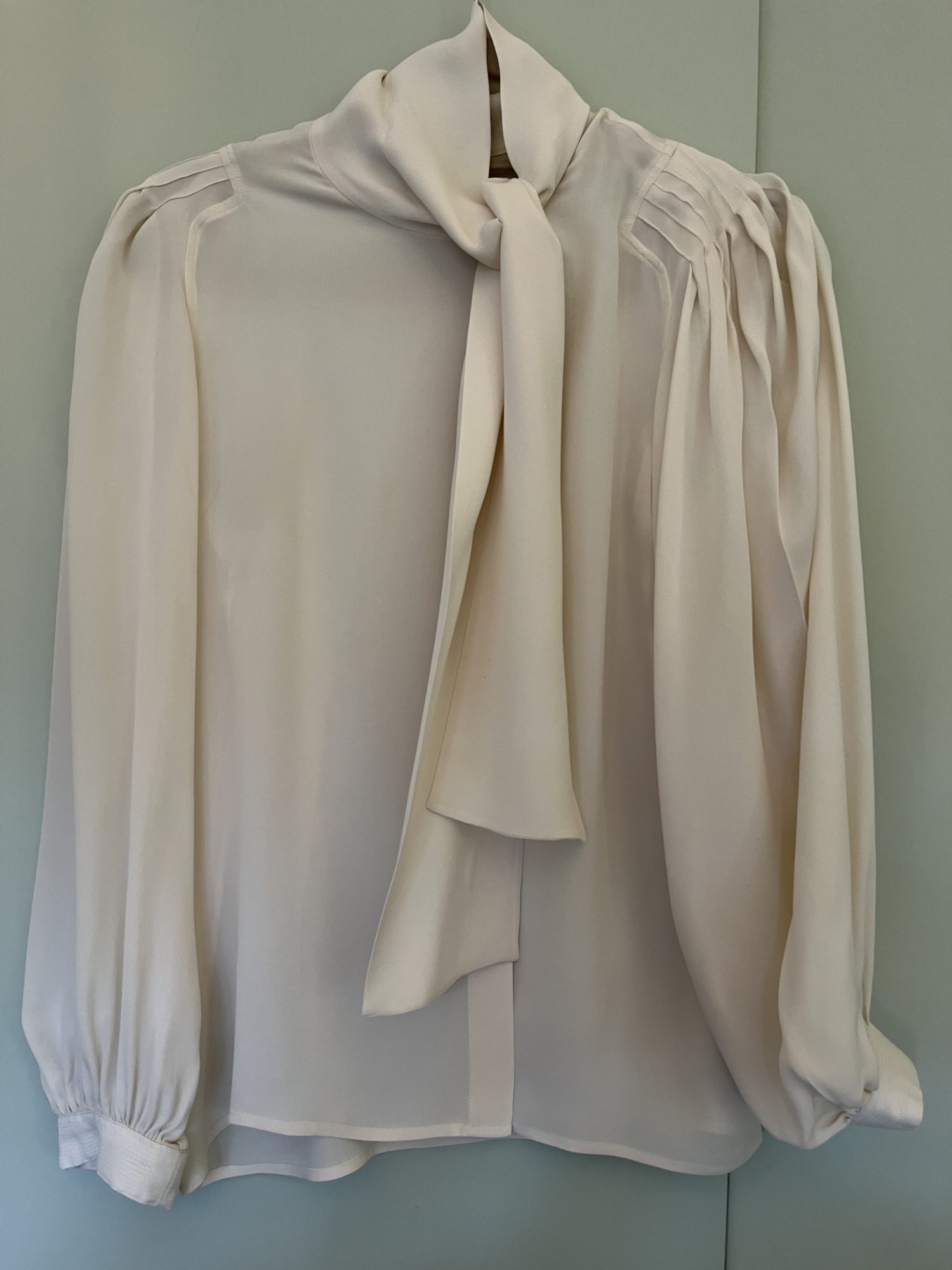 Joseph Sheer White Blouse – StyleSwap