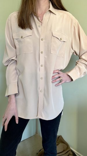 Joseph Beige Long Shirt