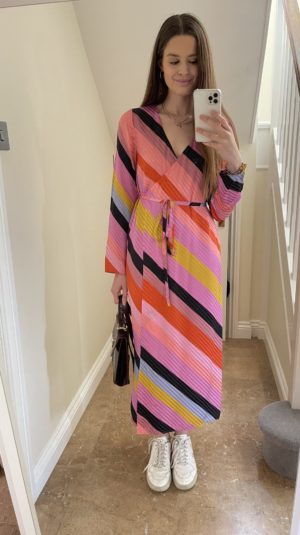 Stine Goya Multicoloured Striped Maxi Dress