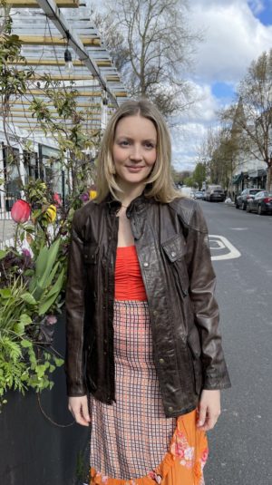 Belstaff Brown Leather Jacket