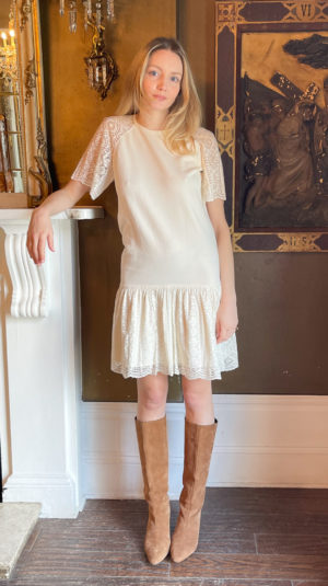 Alice By Temperley White Mini Dress