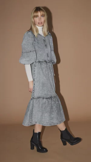 Sea New York Denim Maxi Dress