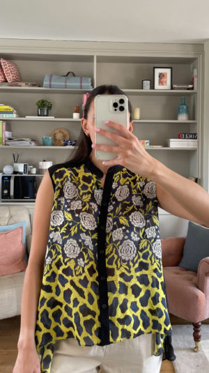 Ostwald Helgason Floral Sleeveless Top