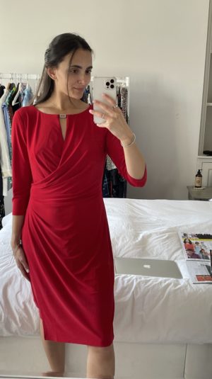 Ralph Lauren Mini Red Dress
