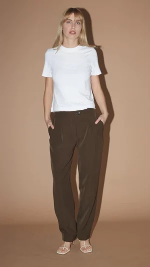 Stine Goya Brown Tapered Trousers