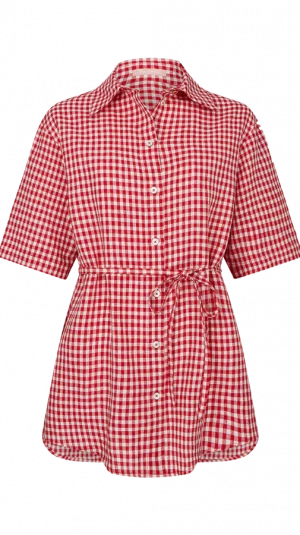Maggie Marilyn Coco’s Cantina Gingham Shirt