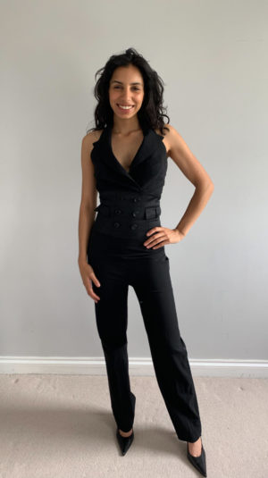 Karen Millen Black Jumpsuit