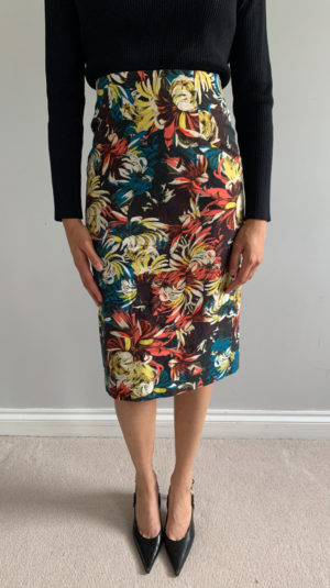 Erdem Multicoloured Pencil Skirt
