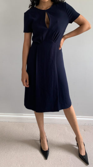 Joseph Mini Dress With Slit Chest