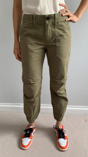 Zadig And Voltaire Khaki Cargo Trousers