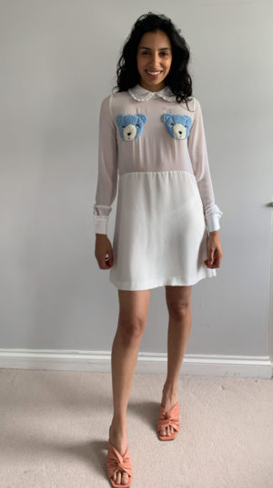 Vivetta White Shirt With Bears