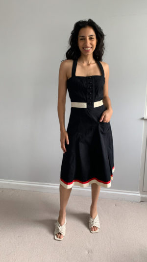 Sonia Rykiel Button Up Midi Dress