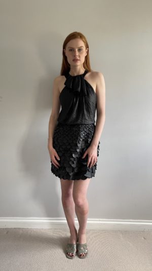 Yigal Azrouel Mini Black Dress