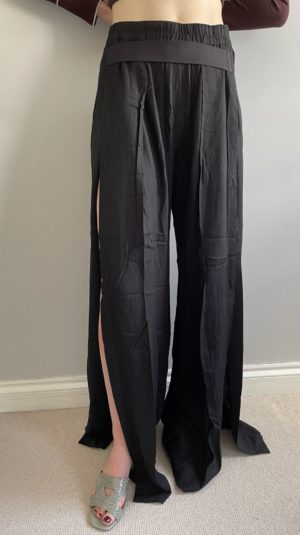 Ann Demeulemeester Black Trousers