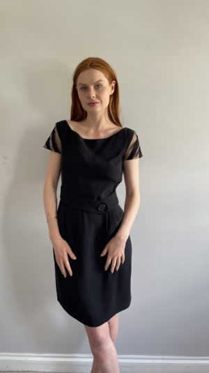 Valentino Mini Black Dress