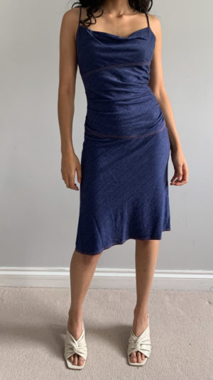 Diane Von Furstenberg Denim Style Slip Dress