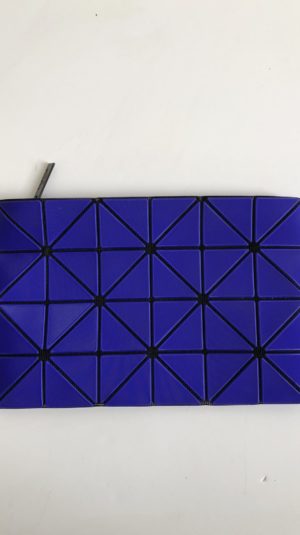 Baobab Issey Miyake Blue Triangle Bag