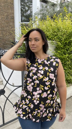 Marni Floral Sleeveless Top