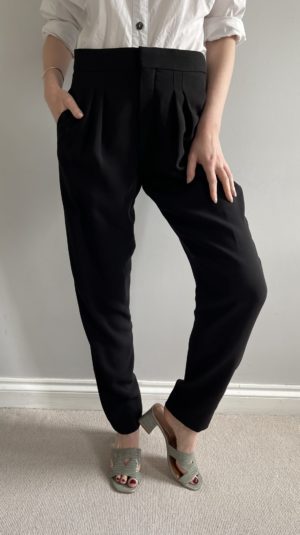 Chloe Black Suit Trousers