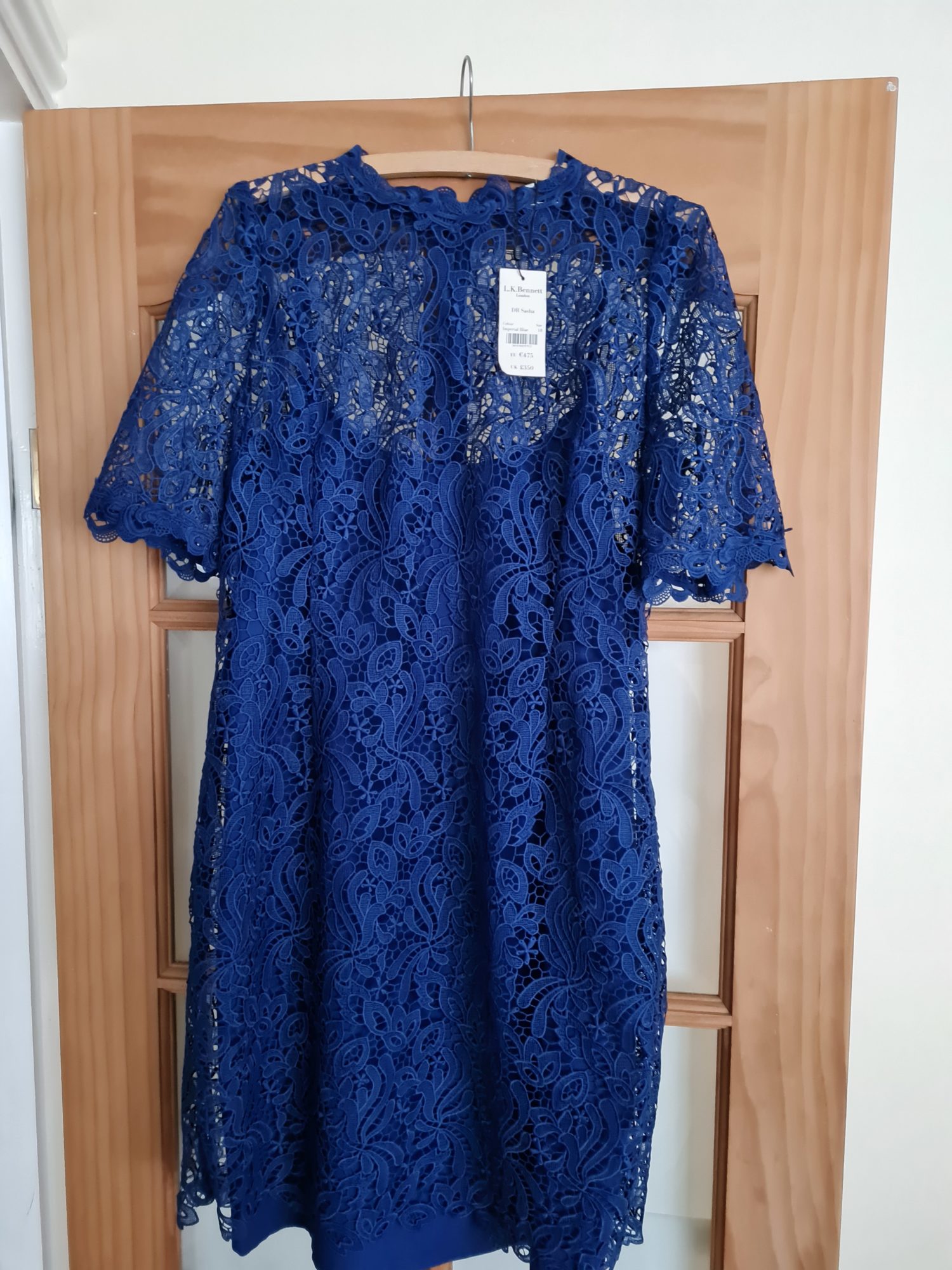 Sasha Blue Lace Dress – StyleSwap