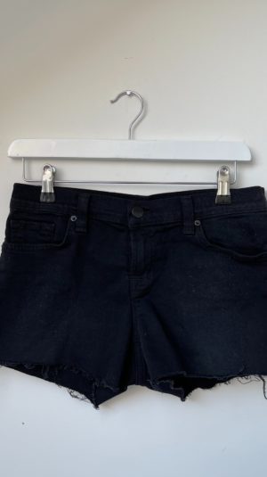 J BRAND Black Mini Shorts