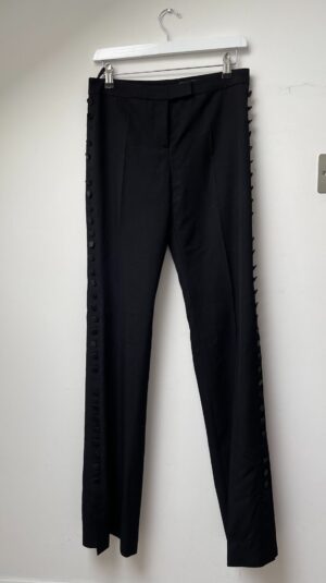 Alexander Mqueen Black Trousers