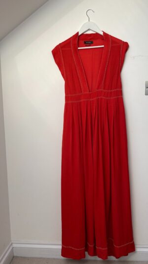 Isabel Marant Burnt Orange Maxi Dress AM