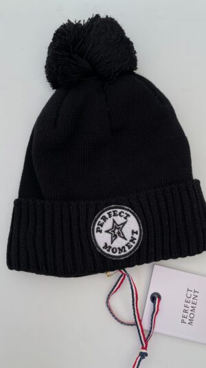 Perfect Moment Black Beanie CG