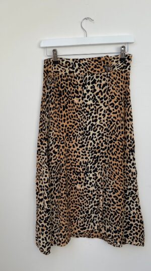 Faithfull The Brand Leopard Print Skirt