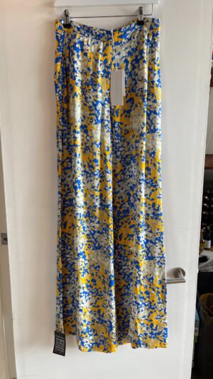 Stella McCartney Wide Leg Floral Trousers