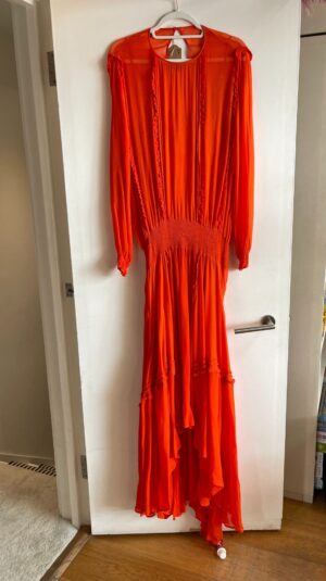 Preen Red Maxi dress